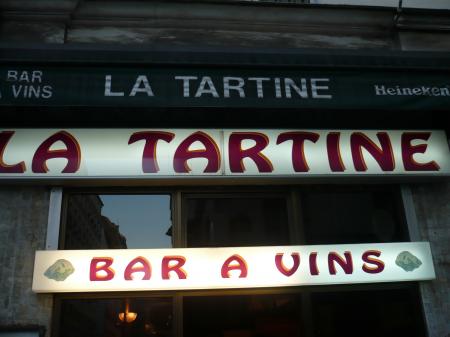 Merci d'être généreux, les clients de "La tartine"