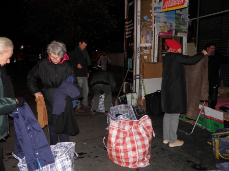 Fin de maraude:Boulevard Haussmann