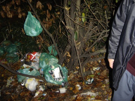 "l'environnement" des SDF de Bagnolet